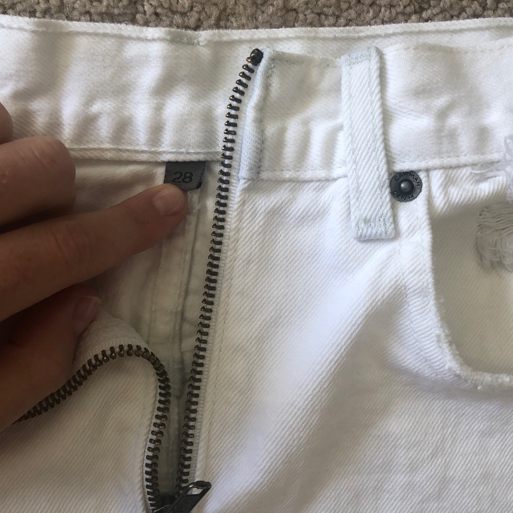 Carmar Denim
WHITE BEATRICE ZIP FRONT SKIRT - Picture 5 of 8
